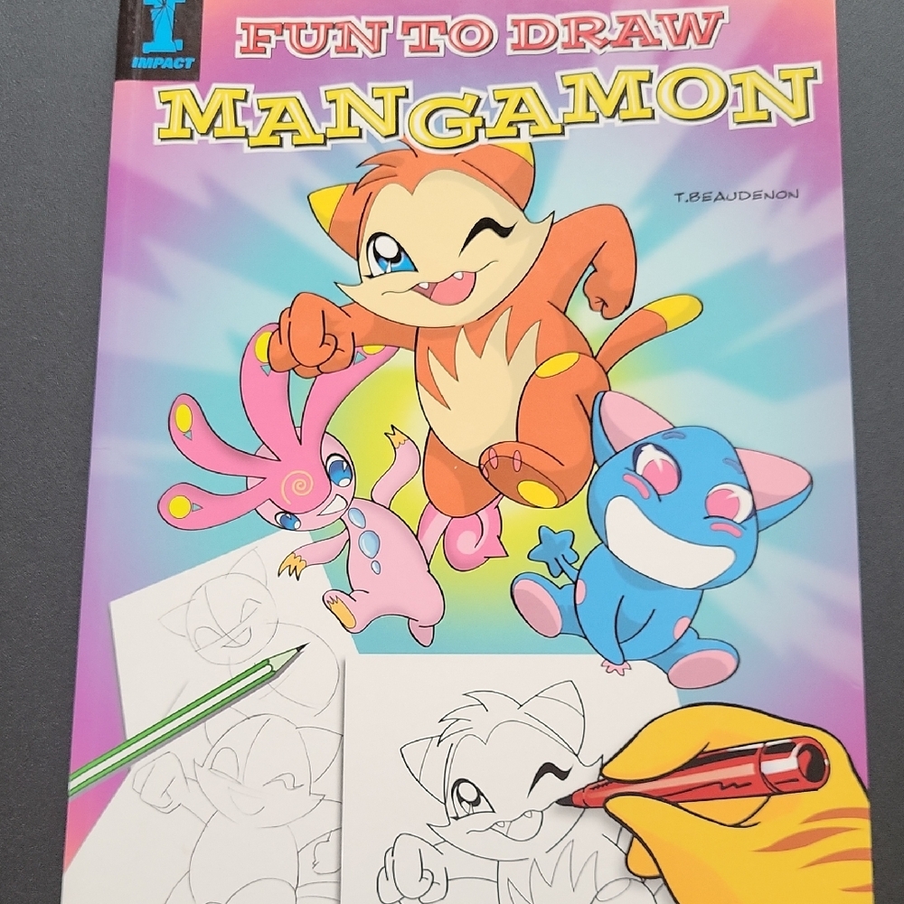 Fun to Draw Mangamon Art Book
